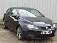 Begagnad Seat Ibiza I-Tech 2014 Svart Halvkombi