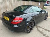 Used Mercedes SLK55 AMG 2008 Black Cabriolet