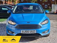 Used Ford Focus Titanium 2017 Blue Hatchback