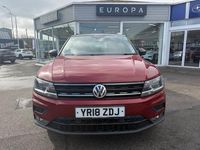 Używany VW Tiguan SE 2018 Czerwony SUV