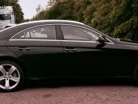 Used Mercedes CLS320 2009 Black Coupe