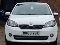 Used Skoda Citigo Elegance 75 HP (55 kW) 2014 White Hatchback
