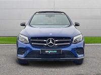 Used Mercedes GLC250 AMG line 201 HP (147 kW) 2017 Blue SUV