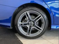 Usado Mercedes C200 AMG line 184 HP (135 kW) 2019 Azul Carrinha