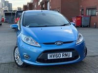 Used Ford Fiesta Titanium 96 HP (70 kW) 2010 Blue Hatchback