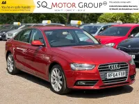 Used Audi A4 177 HP (130 kW) 2015 Red Sedan