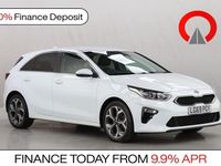 Used Kia Ceed 114 HP (83 kW) 2019 White Hatchback