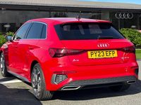 Used Audi A3 S-Line 147 HP (108 kW) 2023 Red Sedan
