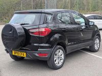 Used Ford Ecosport Zetec 112 HP (82 kW) 2015 Black SUV