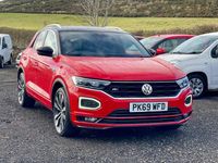 Used VW T-Roc R-line 150 HP (110 kW) 2019 Red SUV