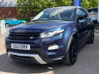 Used Land Rover Range Rover evoque Dynamic 190 HP (139 kW) 2013 Blue SUV