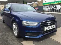 Used Audi A4 S-Line 2014 Blue Estate