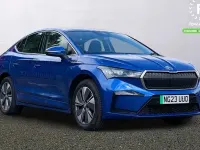 Used Skoda Enyaq iV ecoSuite 150 kW (204 HP) 2023 Blue SUV