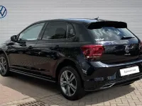 Used VW Polo R-line 95 HP (69 kW) 2021 Black Hatchback