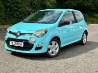 Used Renault Twingo Dynamique 75 HP (55 kW) 2012 Blue Hatchback