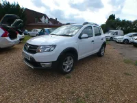 Used Dacia Sandero Ambiance 2014 White Hatchback