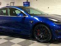 Used Tesla Model 3 Performance 461 kW (627 HP) 2019 Blue Sedan