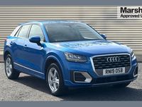 Begagnad Audi Q2 Sport 147 HK (108 kW) 2019 Blå SUV