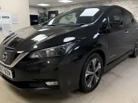 Used Nissan Leaf Pack 110 kW (150 HP) 2018 Black Hatchback