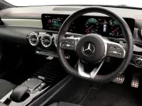 Used Mercedes CLA180 AMG Line Premium 136 HP (100 kW) 2022 Black Coupe
