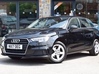 used Audi A3 Sportback A3 2017 (17) 1.0 TFSI SE Euro 6 (s/s) 5dr Petrol Black