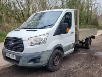 Begagnad Ford Transit 125 HK (91 kW) 2016 Vit Cab