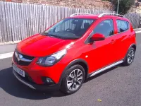 Used Vauxhall Viva Rocks 75 HP (55 kW) 2018 Red Hatchback