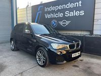 Used BMW X3 M Sport 190 HP (139 kW) 2015 Black SUV