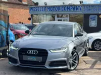 Used Audi A6 Black Edition 190 HP (139 kW) 2017 Grey Sedan