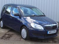Used Skoda Roomster 105 HP (77 kW) 2012 Blue MPV