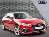 Used Audi A4 S-Line 200 HP (147 kW) 2024 Red Estate