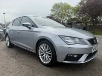 Used Seat Leon SE Dynamic 115 HP (84 kW) 2019 Silver Hatchback