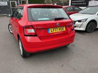 Used Skoda Fabia SE L 110 HP (80 kW) 2017 Red Hatchback