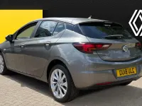 Used Vauxhall Astra 100 HP (73 kW) 2018 Grey Hatchback