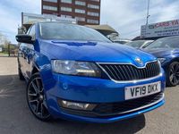 Used Skoda Rapid Sport 95 HP (69 kW) 2019 Blue Hatchback