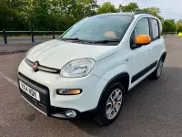 Used Fiat Panda 85 HP (62 kW) 2014 White/black Hatchback