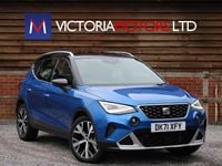 Used Seat Arona Xperience Lux 110 HP (80 kW) 2021 Blue SUV