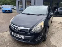 Used Vauxhall Corsa 90 HP (66 kW) 2012 Black Hatchback