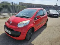 Used Citroën C1 67 HP (49 kW) 2008 Red Hatchback
