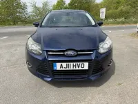 Used Ford Focus Titanium 125 HP (91 kW) 2011 Blue Hatchback