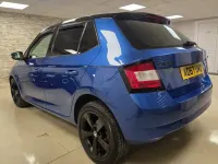 Used Skoda Fabia Colour Edition 95 HP (69 kW) 2017 Blue Hatchback