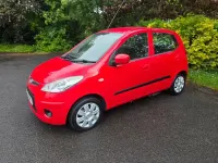 Used Hyundai i10 77 HP (56 kW) 2009 Red Hatchback