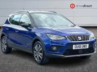 Used Seat Arona XCELLENCE 115 HP (84 kW) 2018 Blue SUV