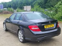 Used Mercedes C250 201 HP (147 kW) 2012 Black Sedan