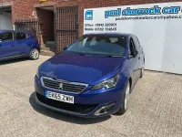 Used Peugeot 308 GT-line 2015 Blue Hatchback