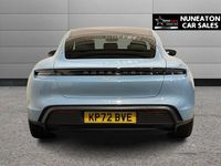 Used Porsche Taycan Performance Package 350 kW (476 HP) 2022 Blue Sedan