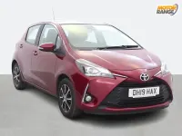 Used Toyota Yaris 2019 Red Hatchback