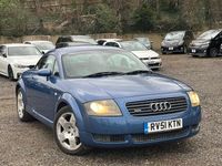 Used Audi TT 225 HP (165 kW) 2001 Blue Coupe