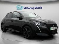 Used Peugeot e-208 Premium 100 kW (136 HP) 2022 Black Hatchback
