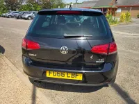 Used VW Golf VII Edition 125 HP (91 kW) 2016 Black Hatchback